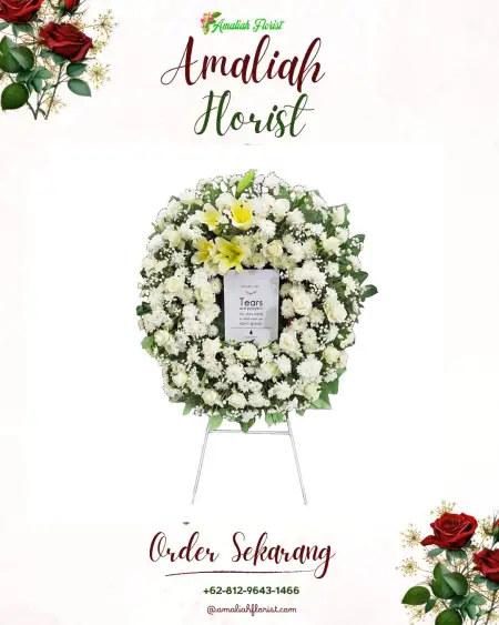 Krans Bunga Duka Batang Hari Leko